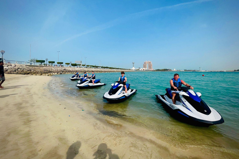 Abu Dhabi: Jet Ski Experience at Radisson Blu 60MIN: Guided Jet Ski Experience at Radisson Blu Abu Dhabi
