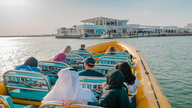 Abu Dhabi: 75-minütige Sightseeing-Tour mit dem Schnellboot auf Yas Island