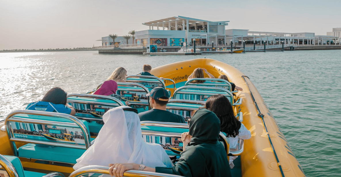 Abu Dhabi 75 minütige Sightseeing Tour mit dem Schnellboot auf Yas