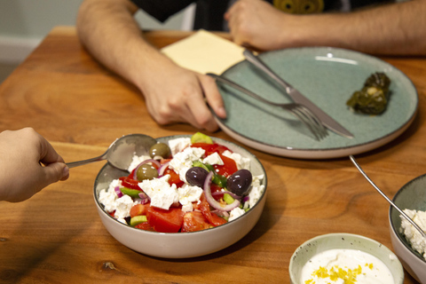 Athens: Small Group Cooking Class & Private Balcony Dining