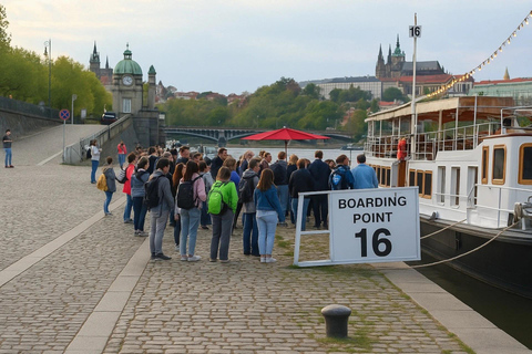 Prague: 1-Hour Prosecco Party Cruise with Unlimited Prosecco