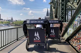 Köln: Sightseeingtour mit der Rikscha