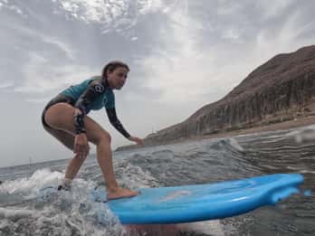 Las Palmas de Gran Canaria: lezioni di surf sulla spiaggia di La Laja