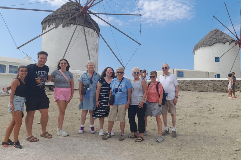 Mykonos l&#039;emblématique : Une visite guidée à pied des points forts de Mykonos