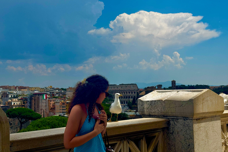 Rome: Vittoriano Panoramic Terrace & Palazzo Venezia Access