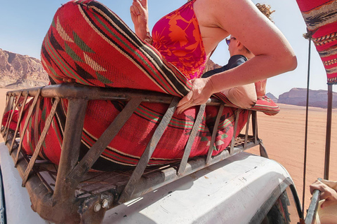 Wadi Rum View Camp: Full-Day Desert Jeep Tour With 3 Meals