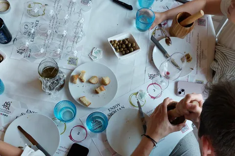 Tasting of sicilian olive oils and specialties