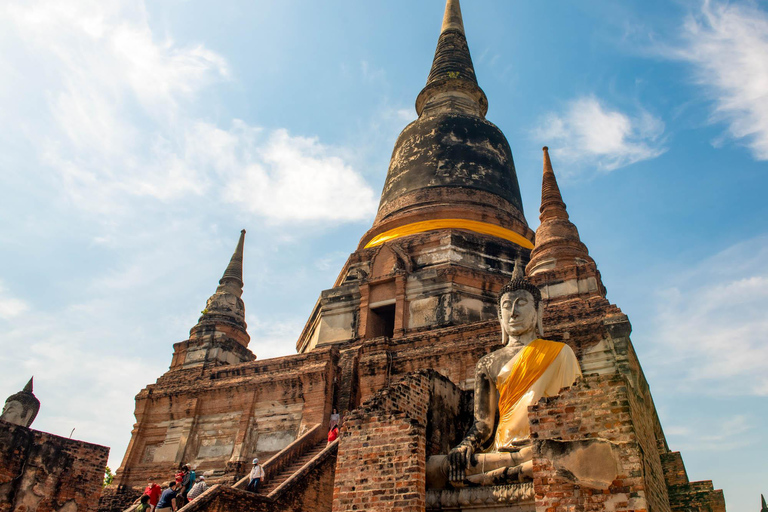 Desde Bangkok: excursión de un día en grupo pequeño al parque histórico de AyutthayaTour privado en inglés con recogida en el hotel