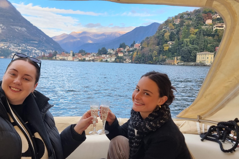 Lake Como: Aperitivo Cruise with Prosecco at Sunset