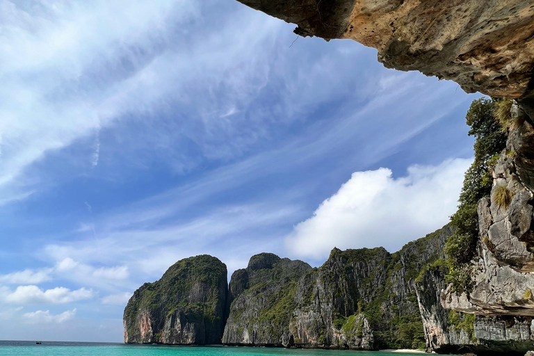 Phi Phi : Passeio de snorkeling na Baía Maya com Shrak em lancha rápidaPhi Phi: passeio de mergulho com snorkel em Maya Bay com Shrak em lancha rápida