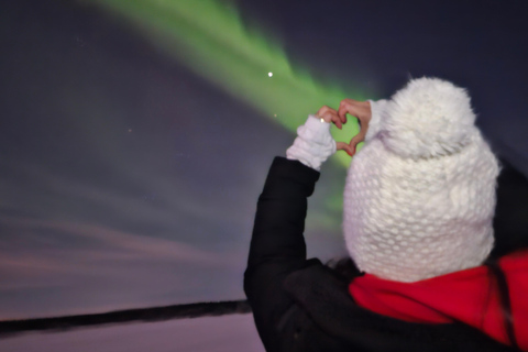 روفانييمي: مطاردة الشفق القطبي الشمالي مع خدمة التوصيل من الفندق