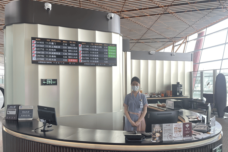 Beijing: Daxing International Airport CHUM Lounge Access Main Terminal Domestic Departure: CHUM VIP Lounge