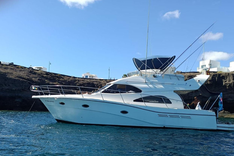 Lanzarote: Excursiones en barco privado y día en el mar