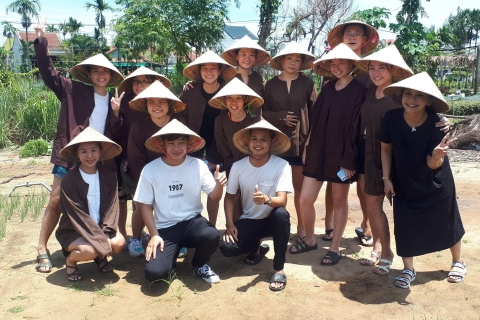 From Hoi An: Cooking class and Basket boat experience
