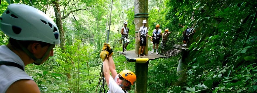 Puerto Limón : canaux de Tortuguero et tyrolienne