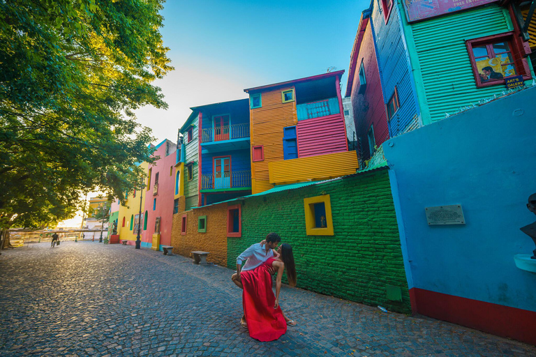 Levendige Buenos Aires La Boca Tour met fotoshoot &amp; drankjes