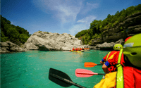 Vjosa Rafting Experiencia con traslado desde Durres - Hizvo