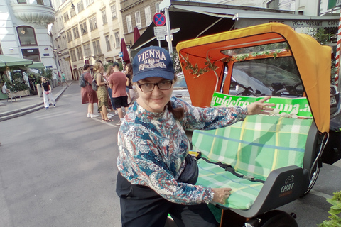 3 heures de visite de Vienne en RAXI (pousse-pousse électrique)