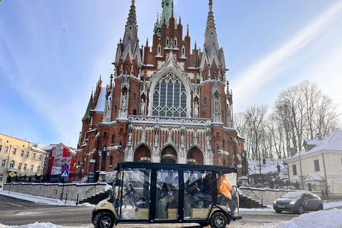 Krakow: Guided City Tour by Golf Buggy with Hotel Pickup
