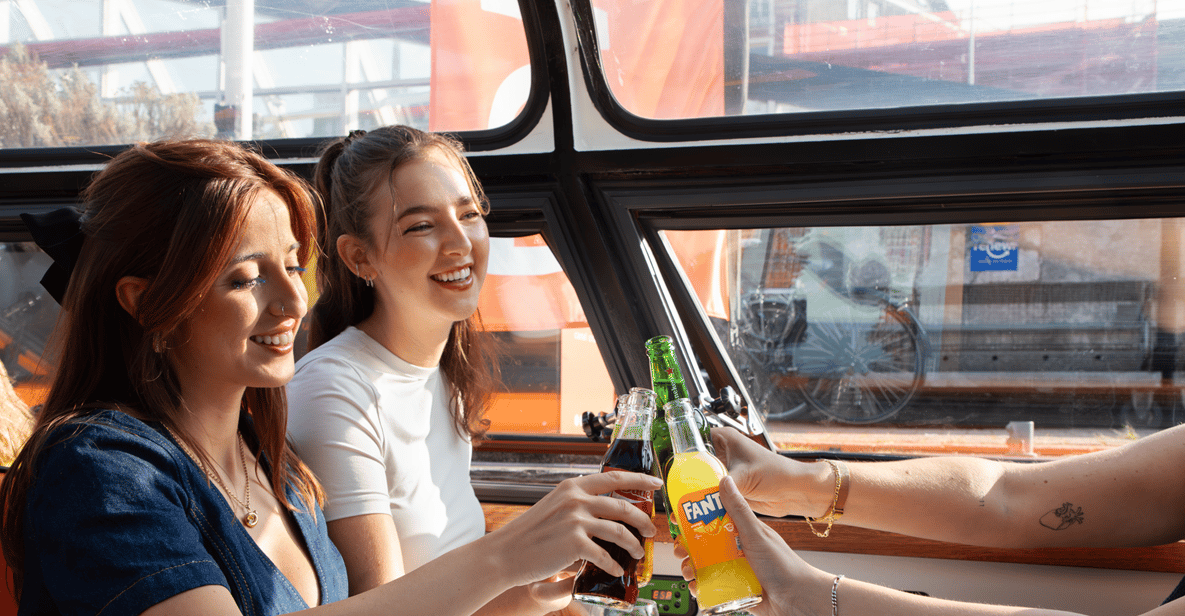 Afbeelding 3 van Amsterdam: Pizza Cruise met New York Pizza & Drankjes