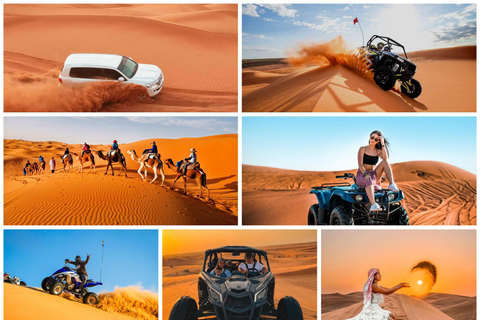 Doha: Desert Safari, ATV/Quad, Camel Ride & Inland Sea Tour Group Tour With Hotel Transfer & Free Camel Ride