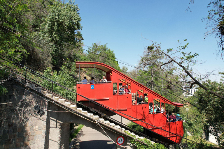 Visite citadine de Santiago en bus à arrêts multiples + transfert aéroport
