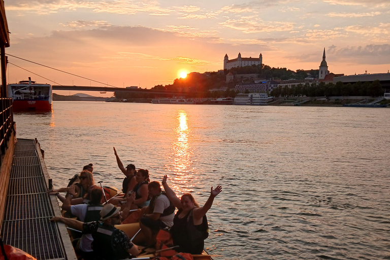 Central Bratislava: Guided Rafting Tour on the Danube River