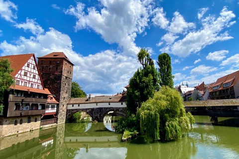 Neurenberg: Langs Pegnitz door oude binnenstad Zelf rondleiding