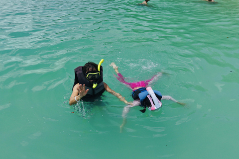 Langkawi Island Hopping Speedboat with BBQ & Fishing Options Shared Island Hopping with Cenang & Tengah Hotel Transfers