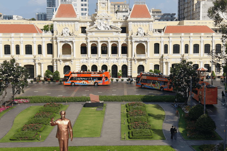 Discover SaiGon: 4-Hour Hop-On Hop-Off Bus with Audio Guide