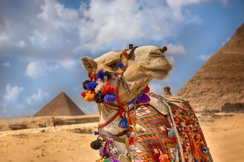 Cairo:Pyramids &amp; ATV &amp; Shopping private tour with Camel rideAll included ticket 1