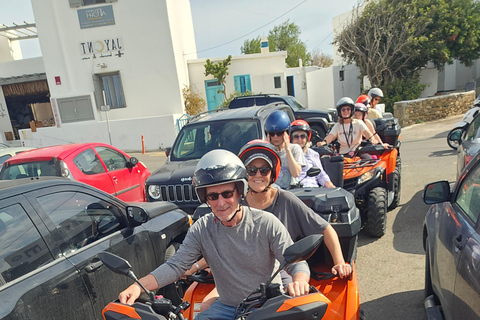 Self guided tour on atv/quad and explore mykonos,on wheels