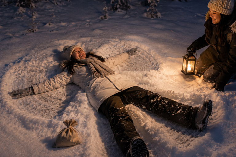 Rovaniemi: Forest Elf Treasure Hunt & Campfire Adventure