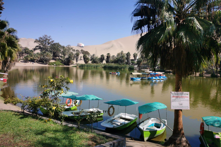 Z Limy: 2 dni Paracas Ica Huacachina i winnice