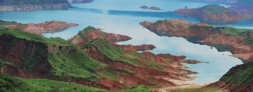 Excursion d'une journée au réservoir et au barrage de Nurek depuis Douchanbé