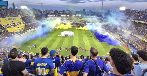 Boca Juniors vs. River Plate Match at La Bombonera