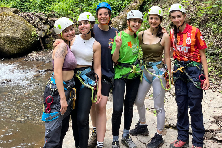 Baku: Shirhal Waterfall Canyoning Adventure with Lunch