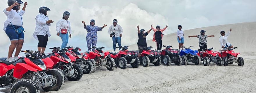 Quad Dunes de sable au Cap
