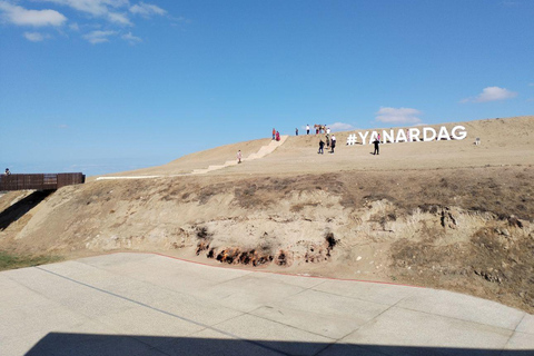 Halve dag Ateshgah-vuurtempel & Yanardag-vuurberg tour