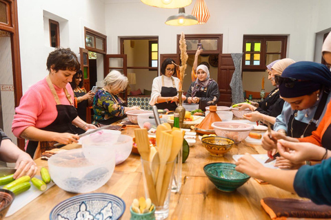 Matlagningskurs i marockansk mat med en lokal kock i Marrakech
