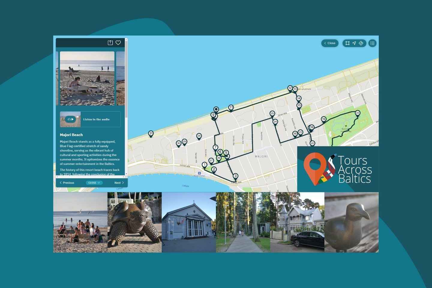 探索尤尔马拉市中心：语音导览之旅