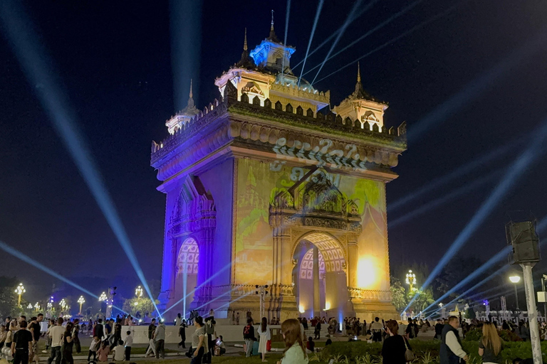 Vientiane: Private City Tour by EV TukTuk with Guide