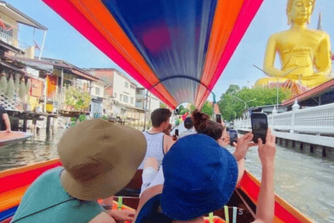 Grand Palace, Temples, Canal Private Tour [Optional Luxury] Private tour in English with Standard Vehicle