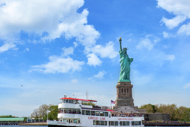 NYC: Cruzeiro sem bilheteria expresso da Estátua da Liberdade