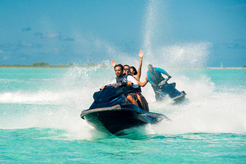 From Punta Cana: Las Cañitas Jet Ski Tour with Hotel Pickup