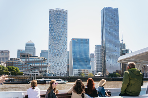 London: Kryssning på Themsen - Westminster till GreenwichBåttur enkel väg