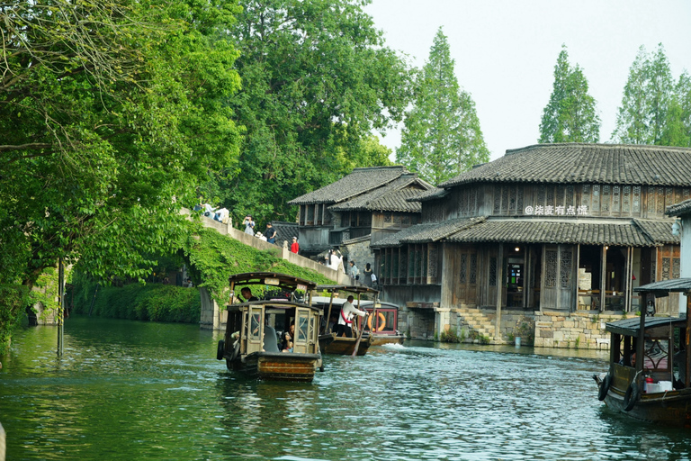 Hangzhou: Wuzhen and Xitang Private Day Trip with Pickup Option 3 Hangzhou: Wuzhen East Zha + Nanxun Night View