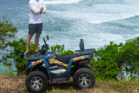 Mizata: ATV tour of the beach and viewpoint with pool access