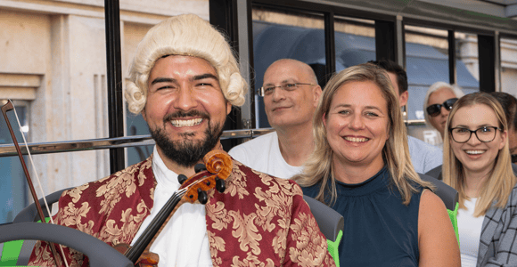 Mozart on Tour – Live Concert on the Vienna Sightseeing Bus