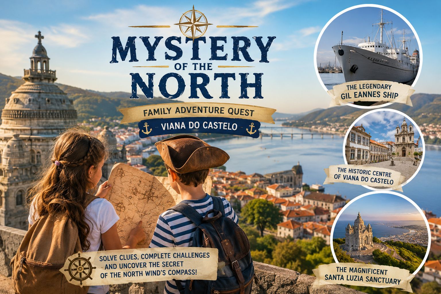 Viana do Castelo: Abenteuer-Rätsel für Familien